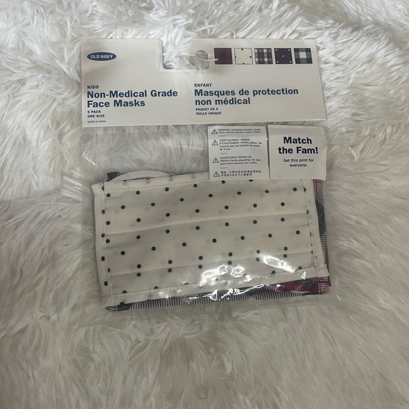 Old Navy Accessories 5 Pack Of Childs Face Masks Poshmark